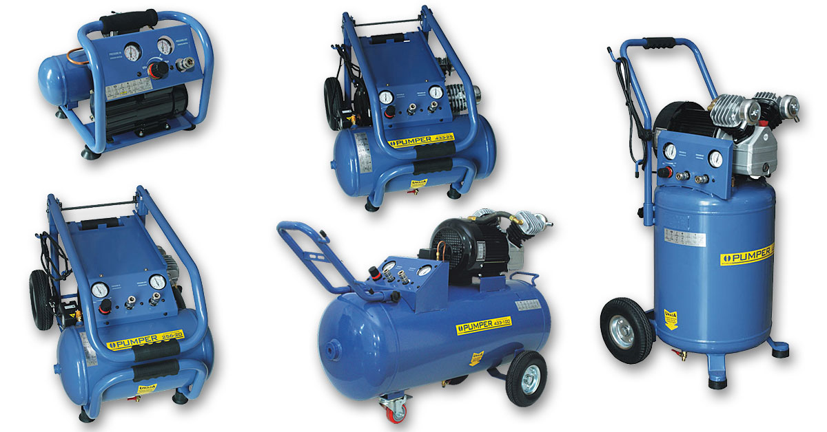 Kompresory B.PRO z serii PUMPER